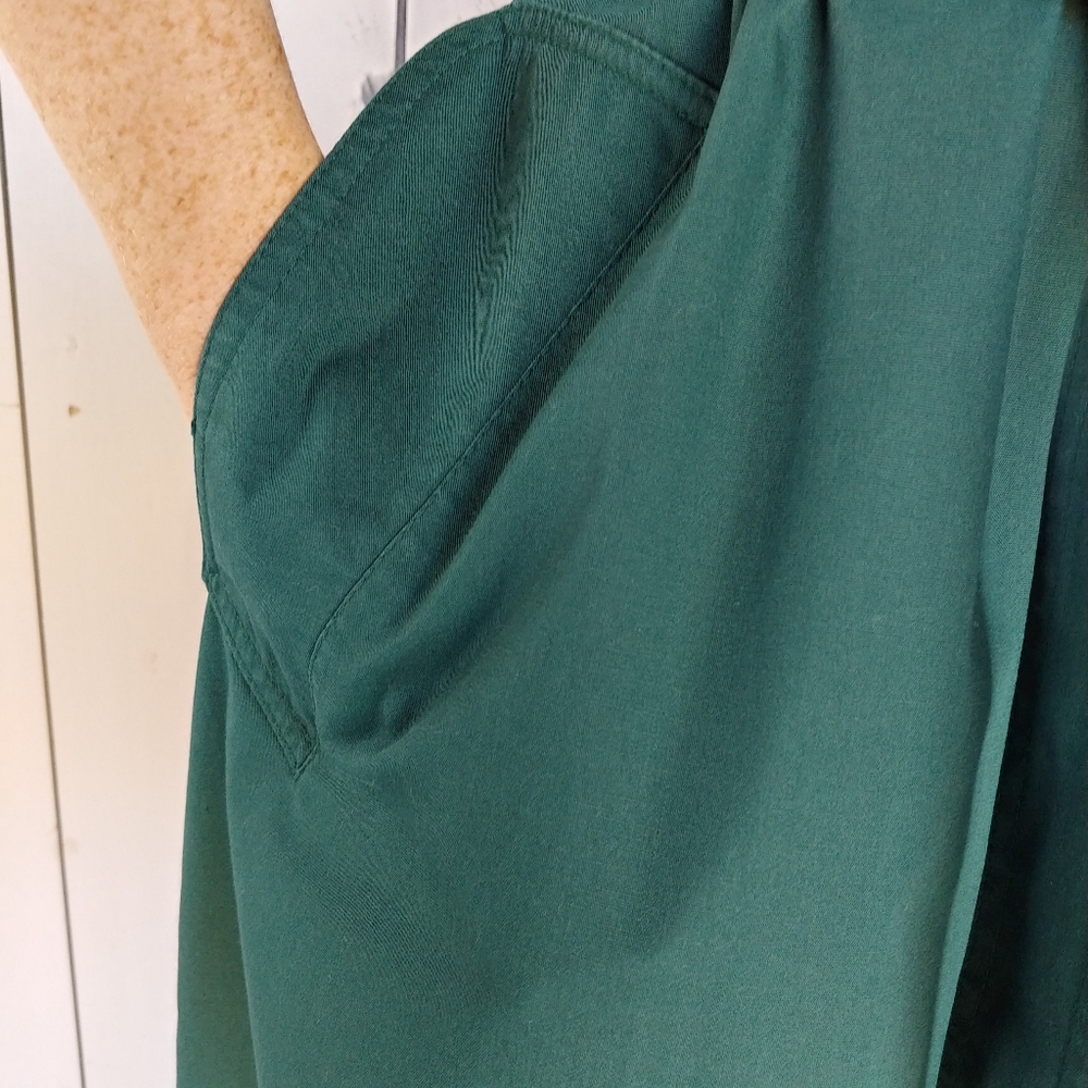 TOWNE BY LONDON FOG | Vintage Teal Trench Coat - Picture 10 of 16